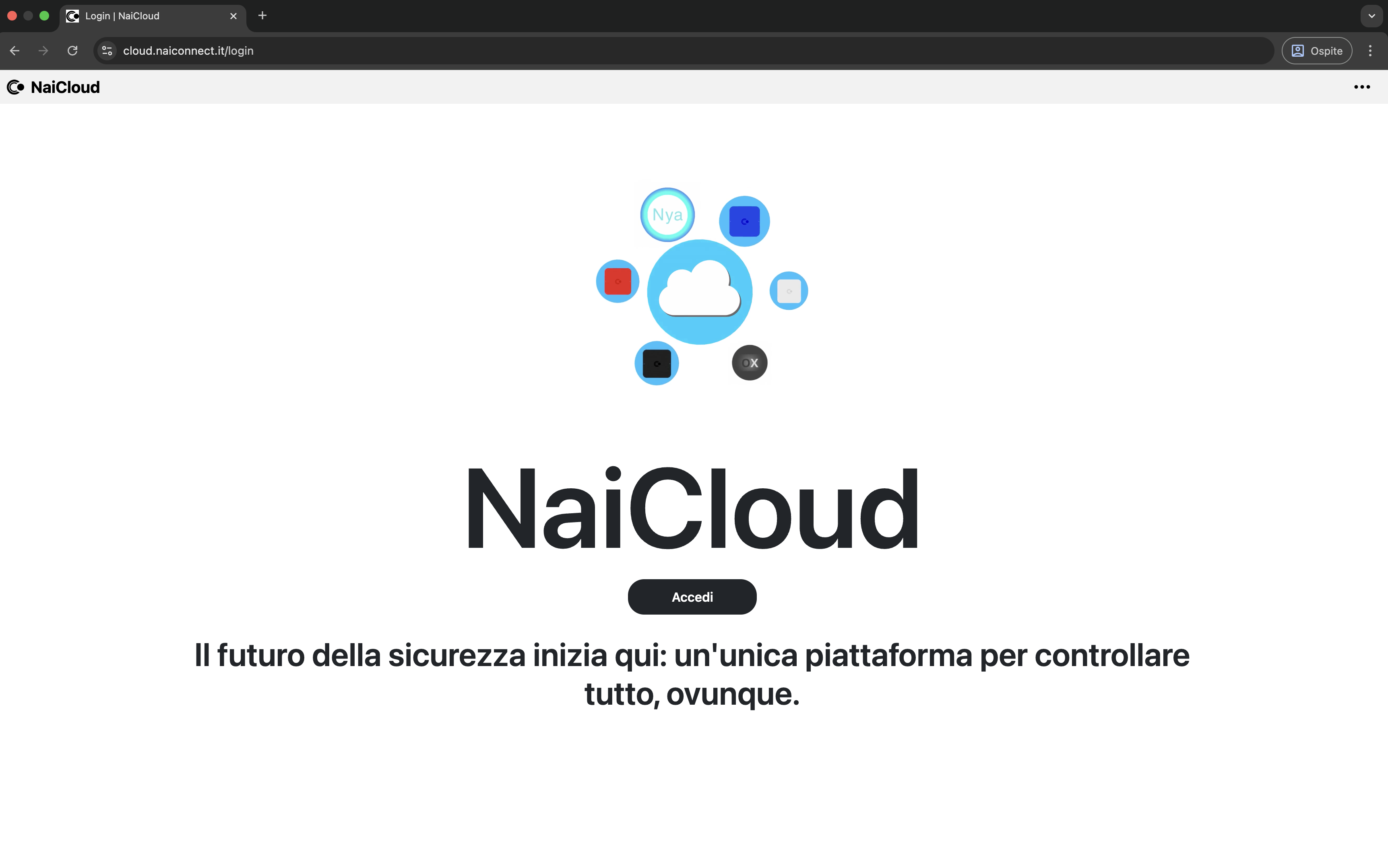 NaiCloud Screen